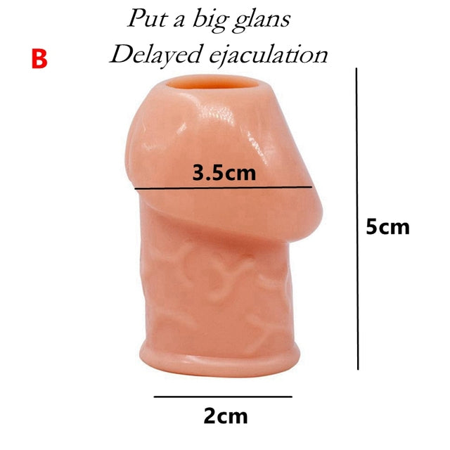 Reusable Condom Penis - Toysthatlove 