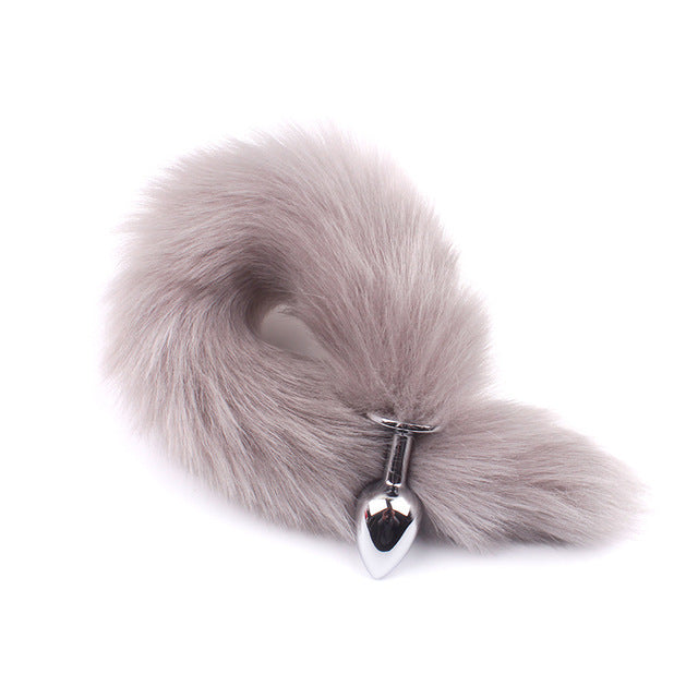 Metal Feather Fox Tail - Toysthatlove 