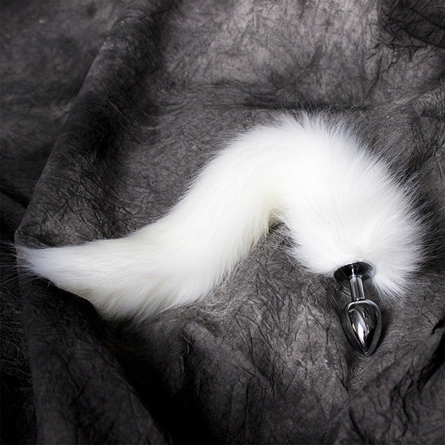 Metal Feather Fox Tail - Toysthatlove 